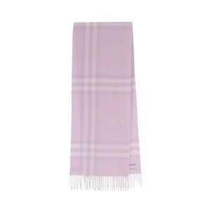 Burberry Rectangular Cashmere Scarf With Iconic Logo Intarsia - NWT
